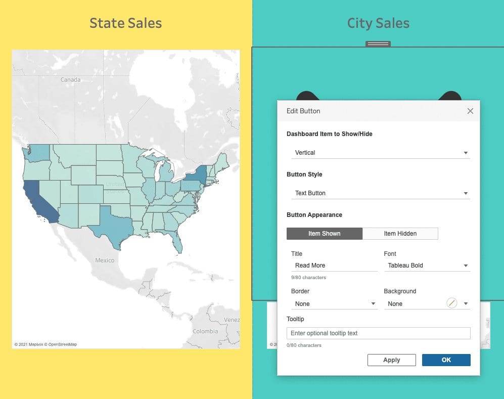 How to Use Multiple Collapsible Containers in Tableau | phData