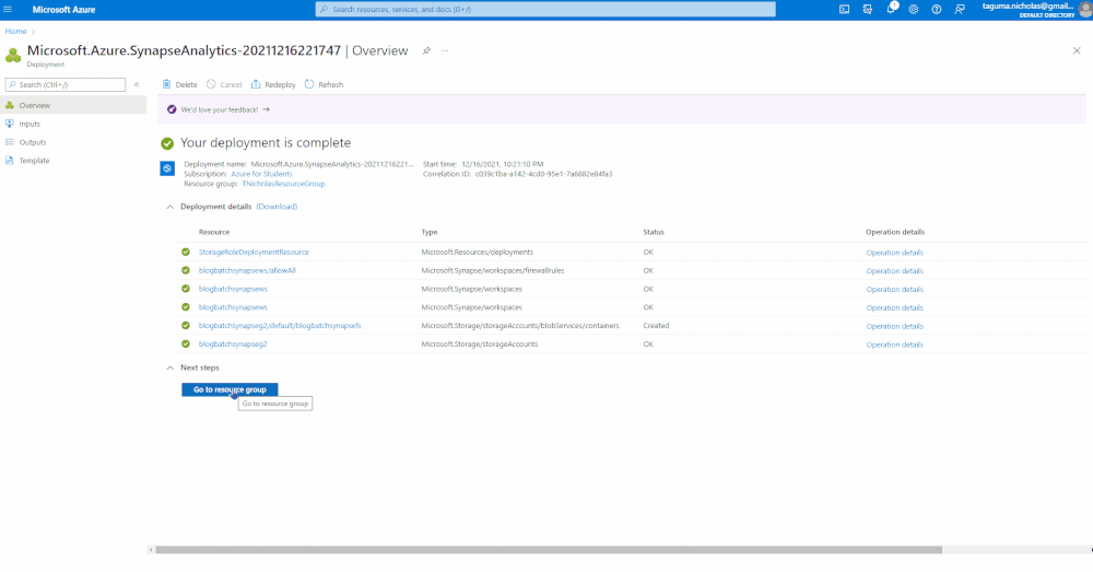 Downloading Data From the Synapse UI