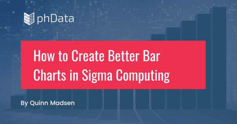 How to Create Better Bar Charts in Sigma Computing
