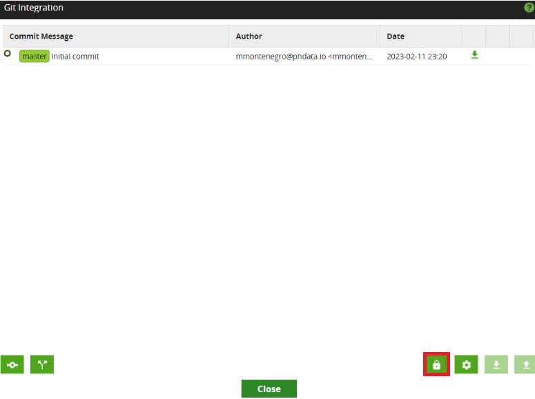 connection configuration