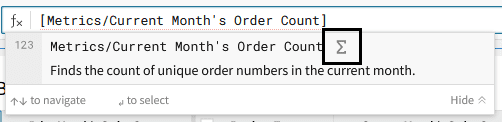 metrics