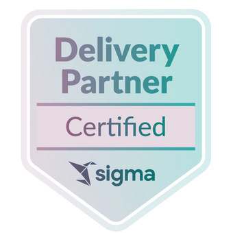 Delivery Partner Certified - Sigma Badge