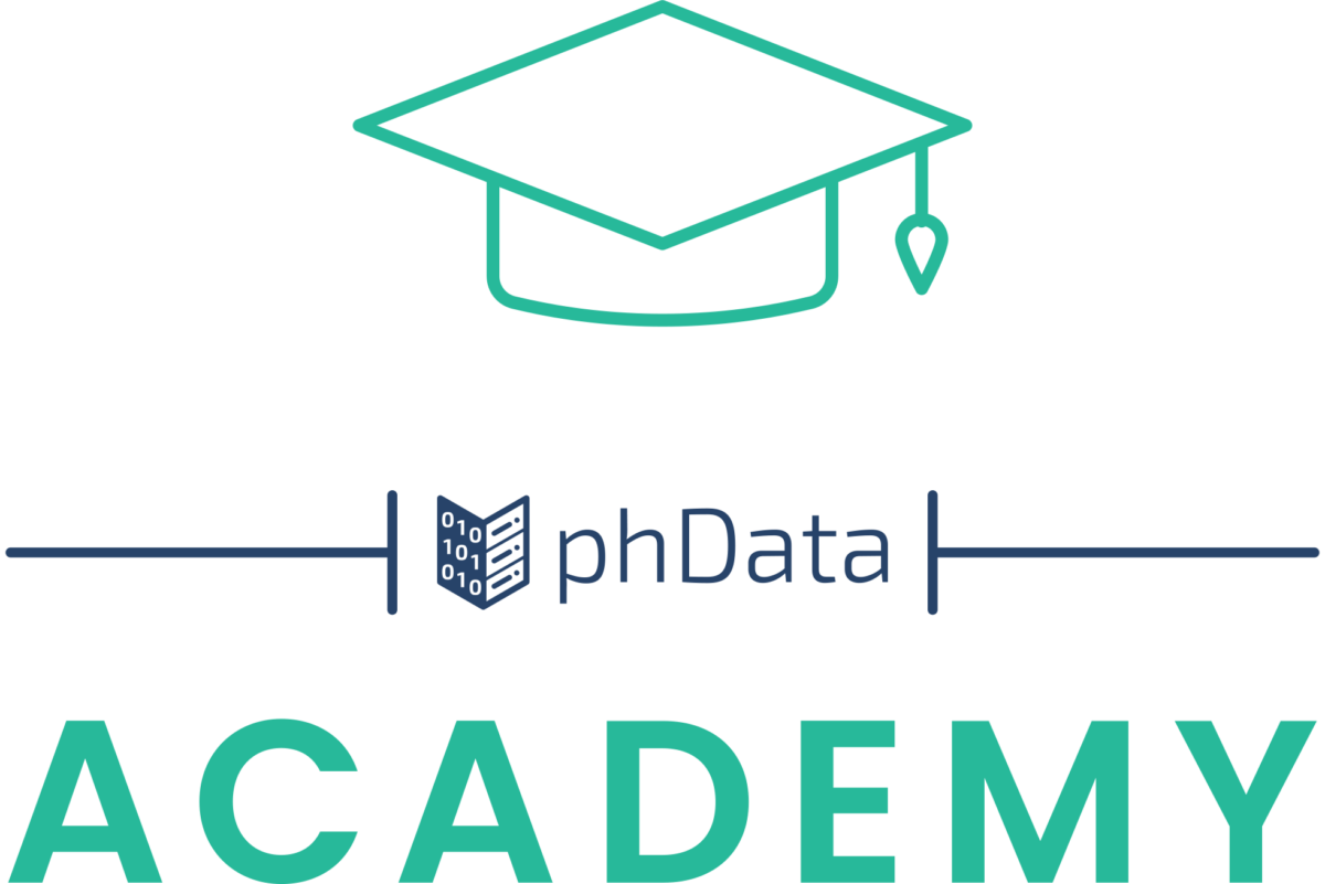 A logo of the phData Academy