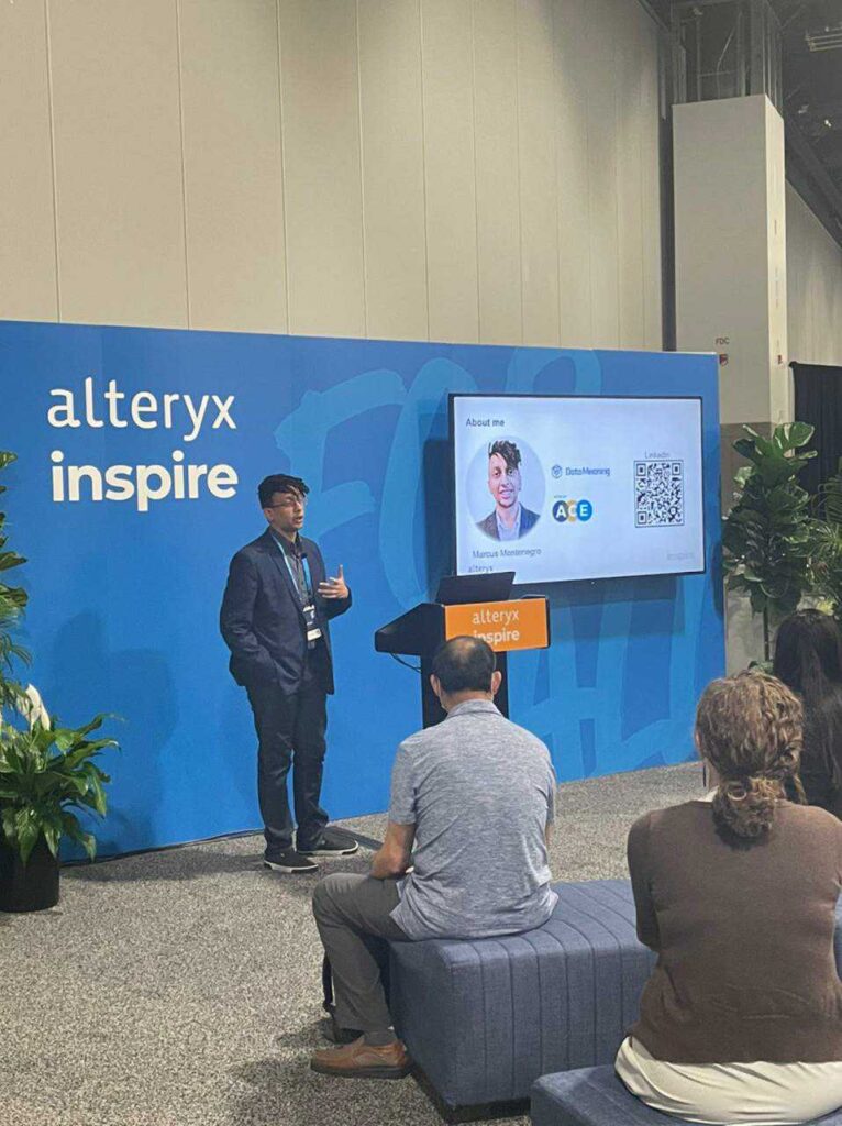 Marcus is presenting at Alteryx Inspire in Denver.